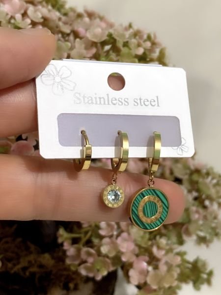 ÇELİK 3 LÜ KÜPE SETİ