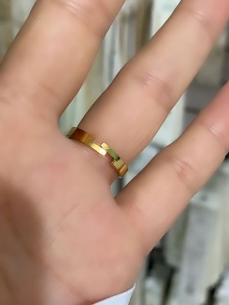 Çelik Çeyrek Ayarlanabilir Yüzük