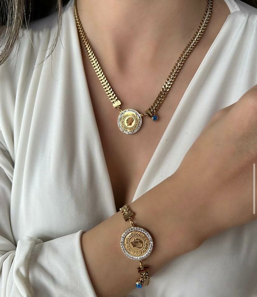 ÇELİK ÇEYREK TAKI SETİ