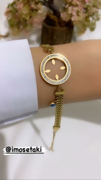 ÇELİK ÇEYREK TAKILAN BİLEKLİK