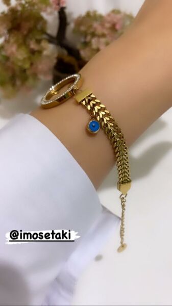 ÇELİK ÇEYREK TAKILAN BİLEKLİK