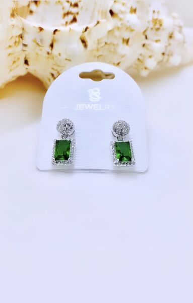 ZİRKON TAŞLI KÜPE