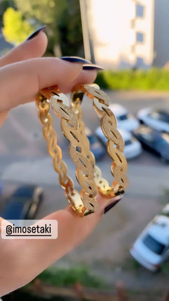 Çelik Anne Kız Kombin Bileklik