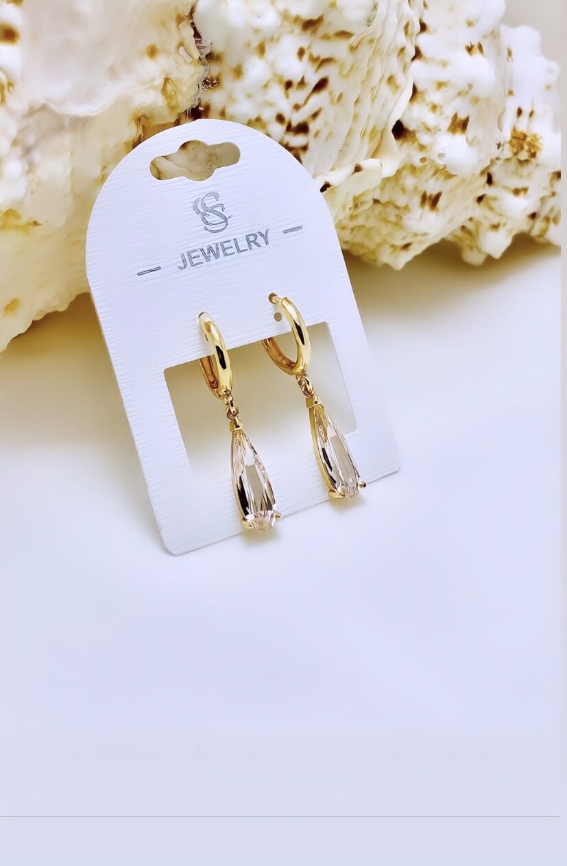 ZİRKON TAŞLI KÜPE