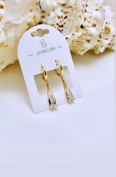 ZİRKON TAŞLI KÜPE