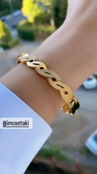 Çelik Anne Kız Kombin Bileklik