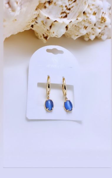 ZİRKON TAŞLI KÜPE