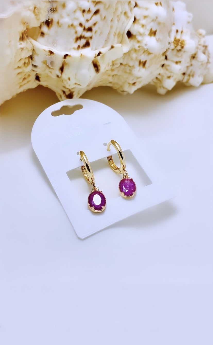 ZİRKON TAŞLI KÜPE