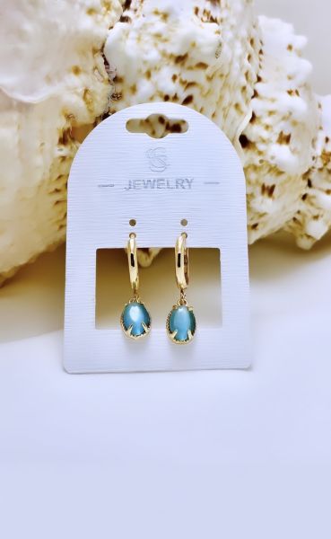 ZİRKON TAŞLI KÜPE