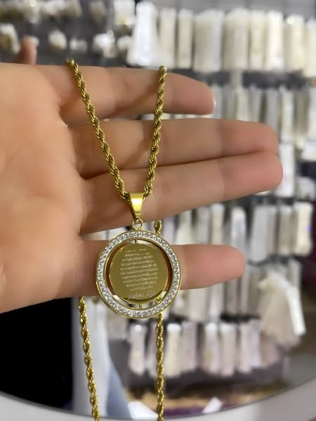 ÇELİK KİŞİYE ÖZEL DÖNEN KOLYE