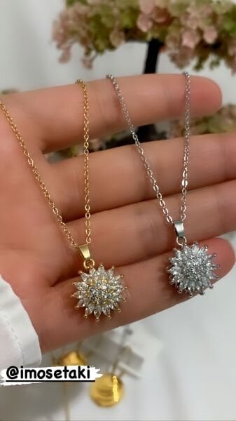 ÇELİK ÖZEL TASARIM DÖNEN KOLYE