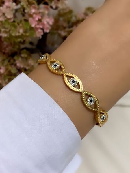 ÇELİK GÖZ KELEPÇE BİLEKLİK