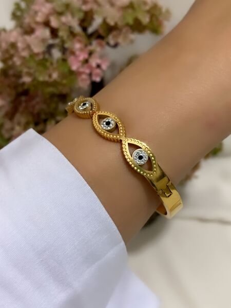 ÇELİK GÖZ KELEPÇE BİLEKLİK