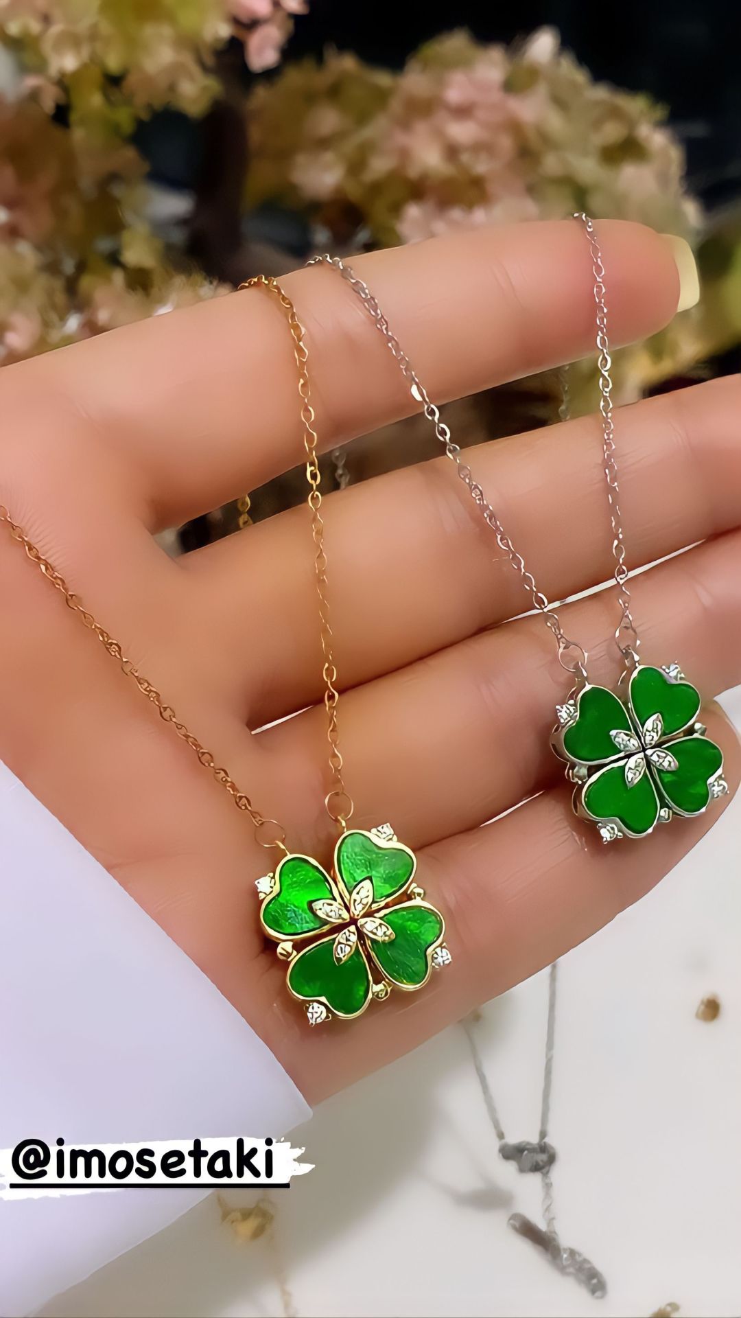 ÇELİK ÖZEL TASARIM AÇILIR KAPANIR KOLYE