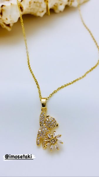 ÇELİK ÖZEL TASARIM DÖNEN  KOLYE