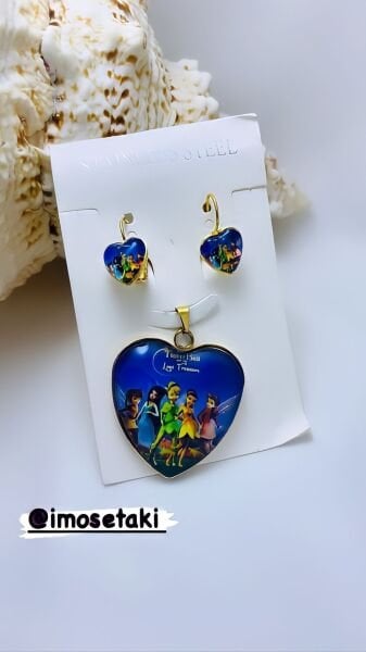 Çelik Kız Çocuk Takı Seti