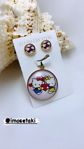 Çelik Kız Çocuk Takı Seti