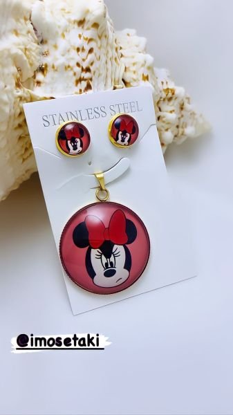 Çelik Kız Çocuk Takı Seti