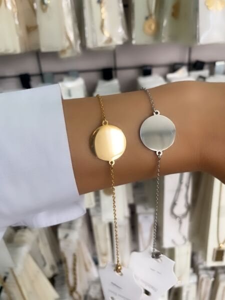 ÇELİK KİŞİYE ÖZEL İSİMLİ BİLEKLİK