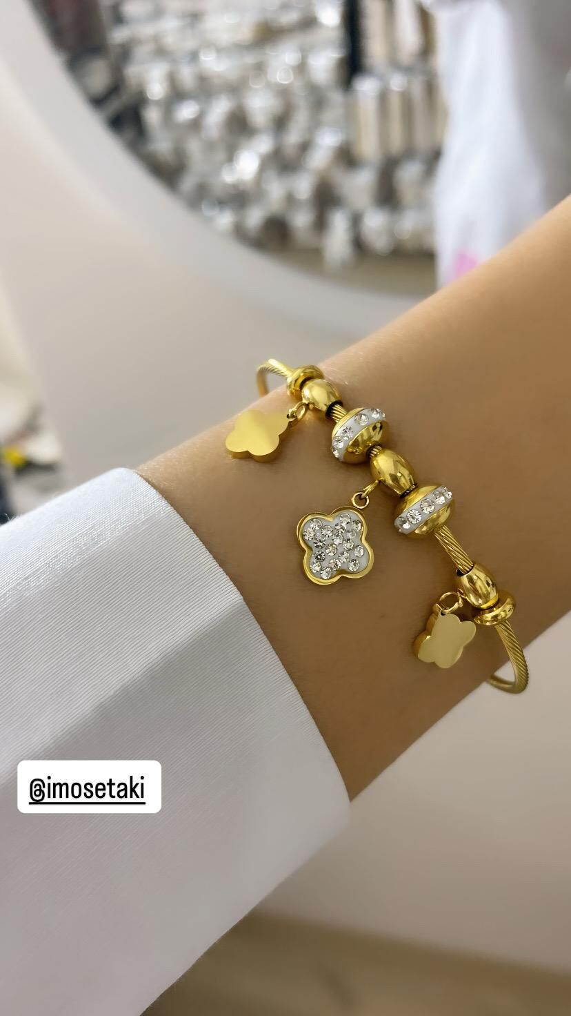 Çelik Pandora Bileklik Mıknatıslı