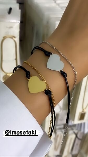 ÇELİK KİŞİYE ÖZEL İSİMLİ BİLEKLİK