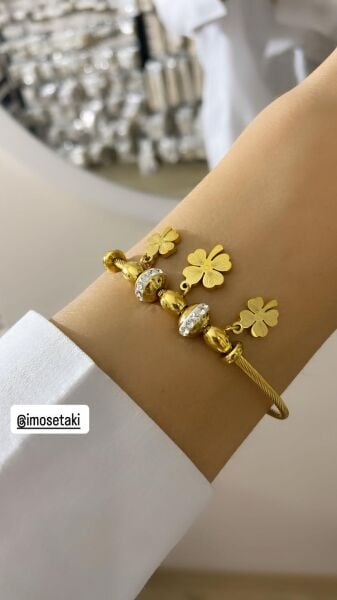 Çelik Pandora Bileklik Mıknatıslı