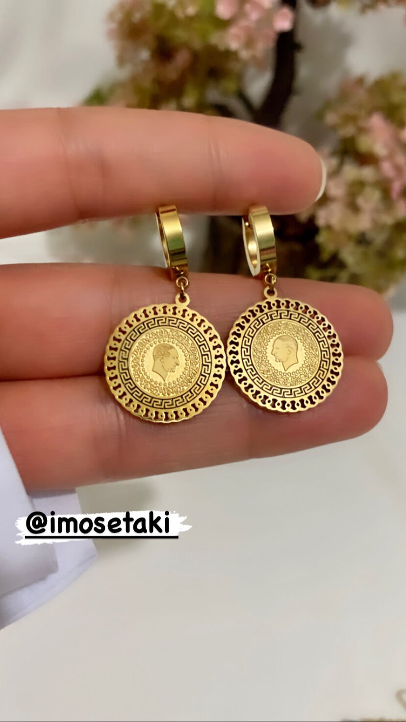 ÇELİK ÇEYREK KÜPE