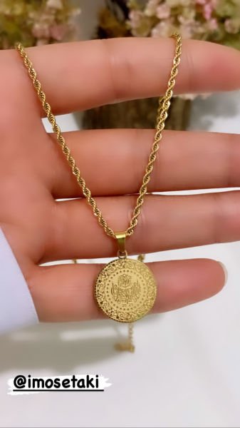 ÇELİK ÇEYREK KOLYE