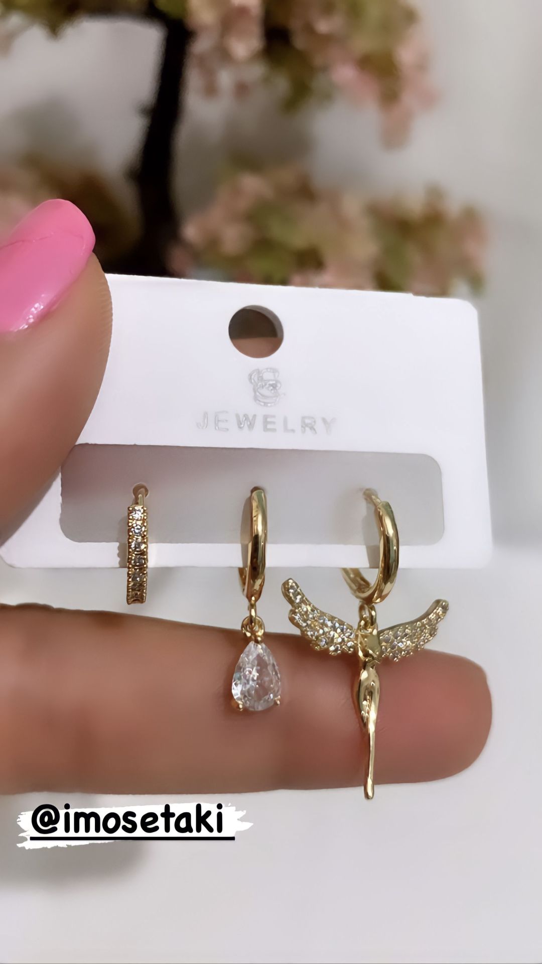 MİKAİLİN MELEĞİ 3 LÜ KÜPE SETİ