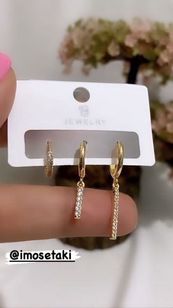 BESİE 3 LÜ KÜPE SETİ