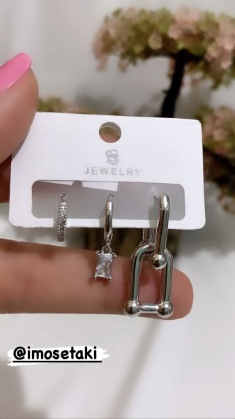 TİFANİ 3 LÜ KÜPE SETİ