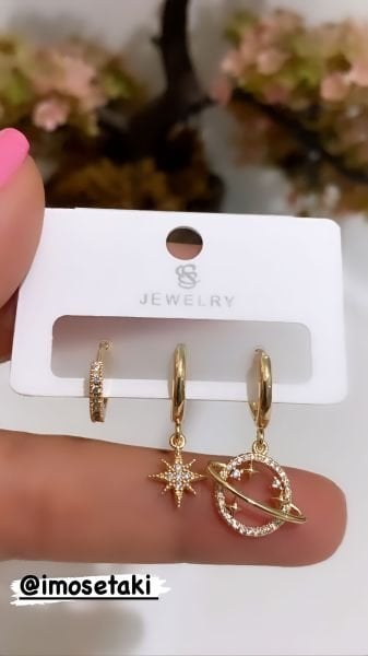 GEZEGEN 3 LÜ KÜPE SETİ