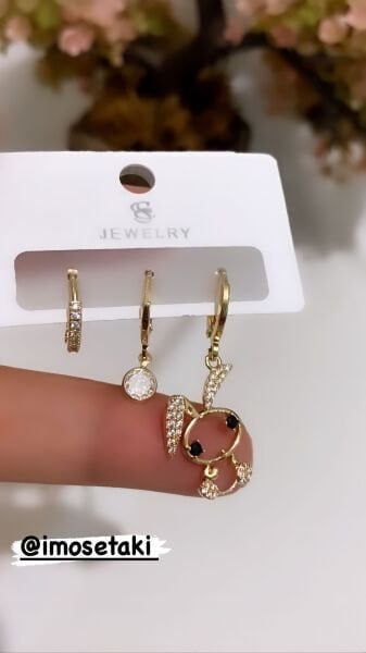 EİLEEN  3 LÜ KÜPE SETİ