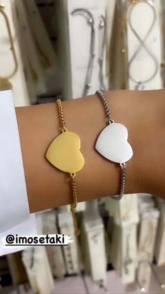 KİŞİYE ÖZEL İSİM YAZILAN ASANSÖRLÜ  BİLEKLİK