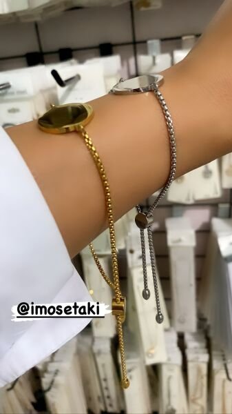 KİŞİYE ÖZEL İSİM YAZILAN ASANSÖRLÜ  BİLEKLİK