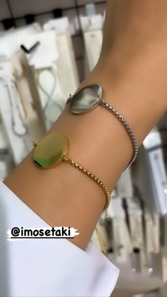 KİŞİYE ÖZEL İSİM YAZILAN ASANSÖRLÜ  BİLEKLİK