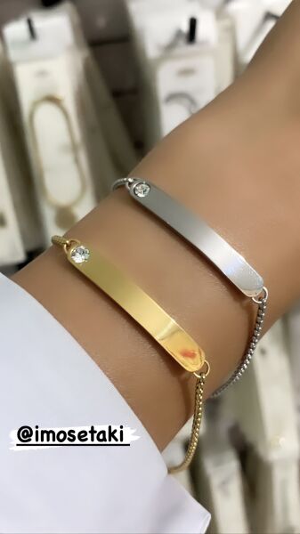 KİŞİYE ÖZEL İSİM YAZILAN ASANSÖRLÜ  BİLEKLİK