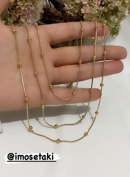 ÇELİK ÇOKLU ZİNCİR DORİKA KOLYE