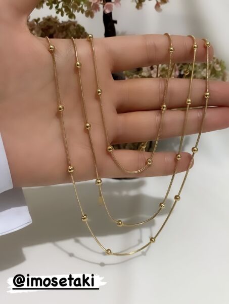 ÇELİK ÇOKLU ZİNCİR DORİKA KOLYE