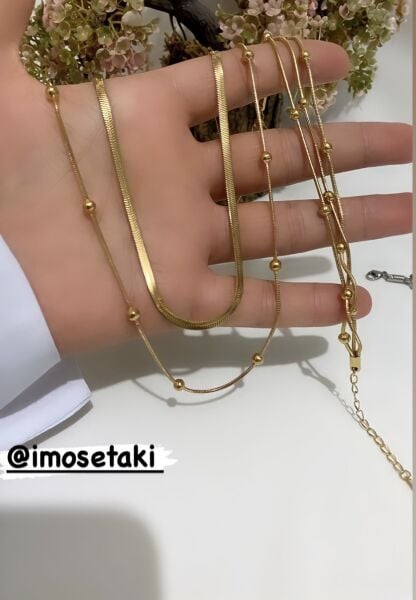 ÇELİK ÇOKLU DORİKA TAKI SETİ