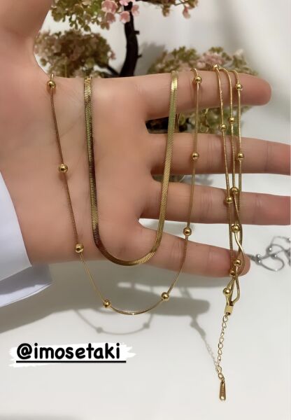 ÇELİK ÇOKLU DORİKA TAKI SETİ