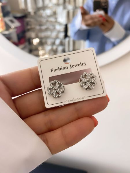 Çelik Özel Tasarım Dönen Küpe