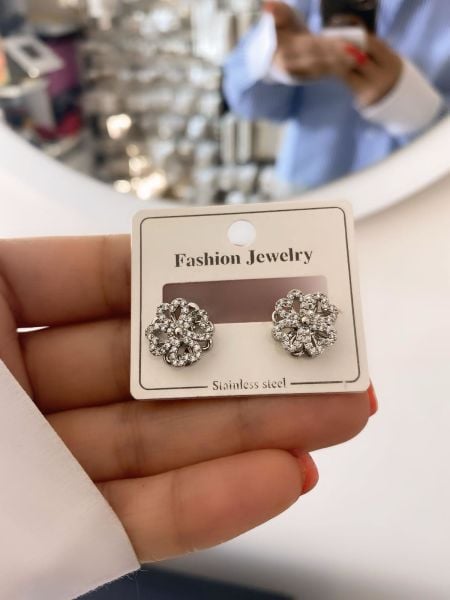 Çelik Özel Tasarım Dönen Küpe