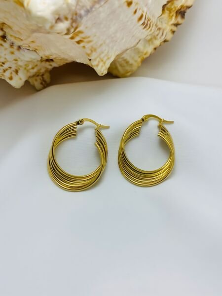 ÇELİK  HALKA KÜPE