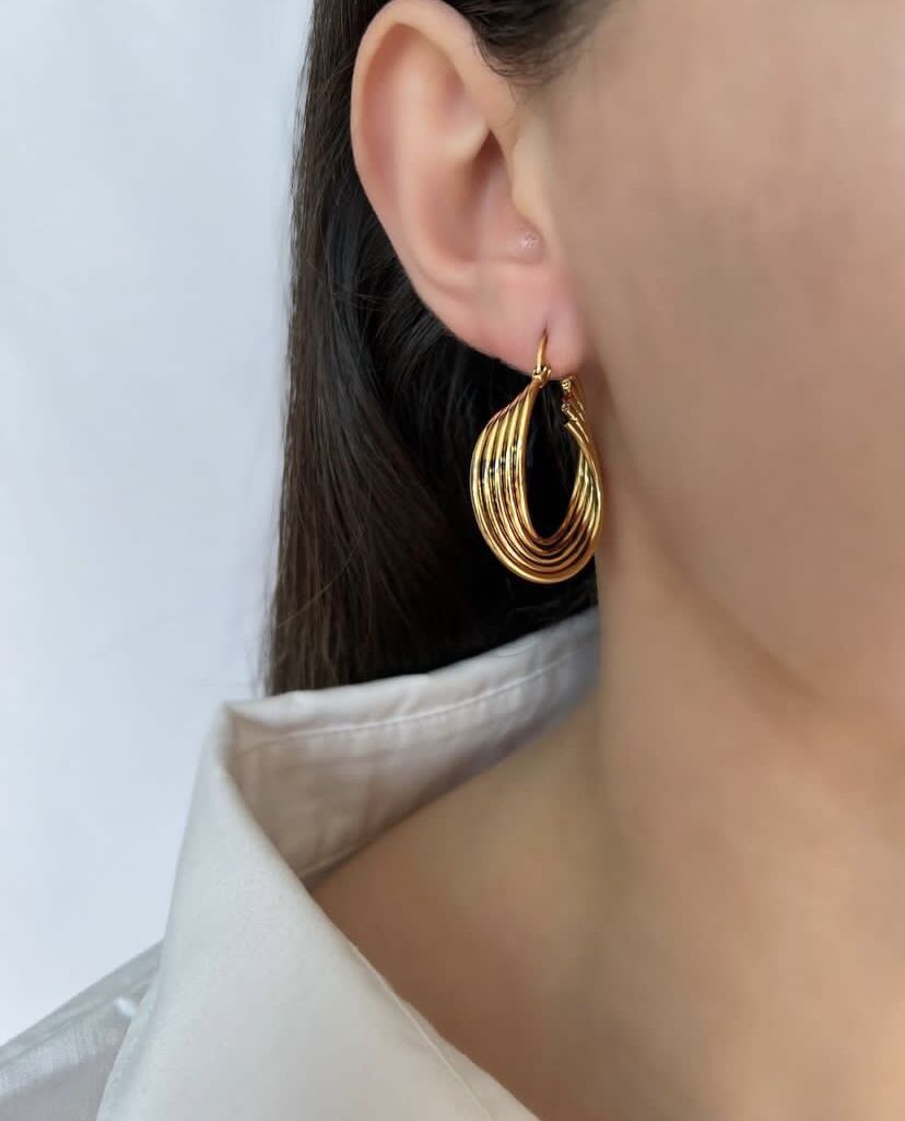 ÇELİK  HALKA KÜPE