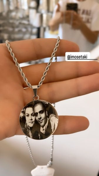 Çelik Kişiye Özel İsimli Kolye