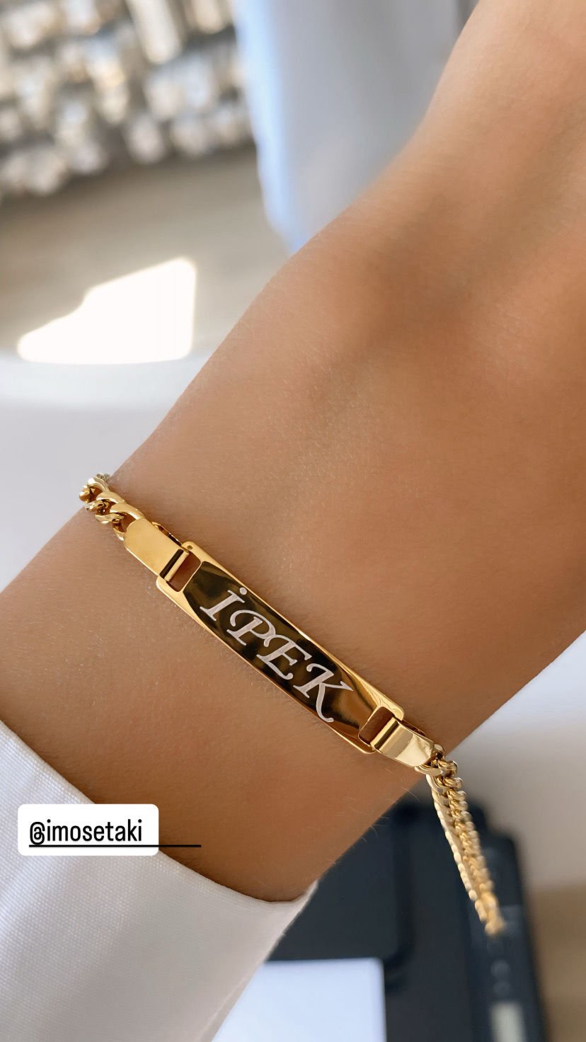 Çelik Kişiye Özel İsimli Çocuk Künyesi