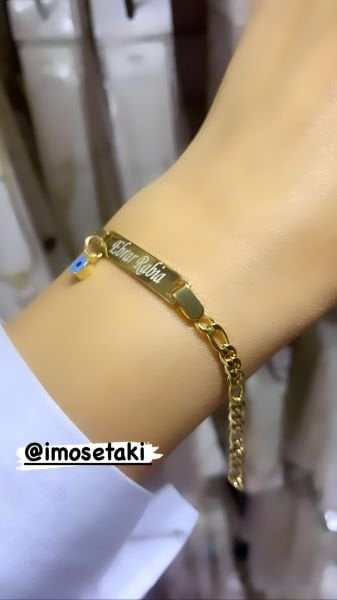 Çelik Kişiye Özel İsimli Çocuk Künyesi