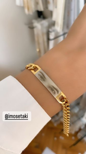 ÇELİK UNİSEX BAY BAYAN GÖZ BİLEKLİK