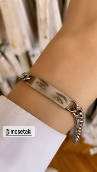 ÇELİK UNİSEX BAY BAYAN GÖZ BİLEKLİK